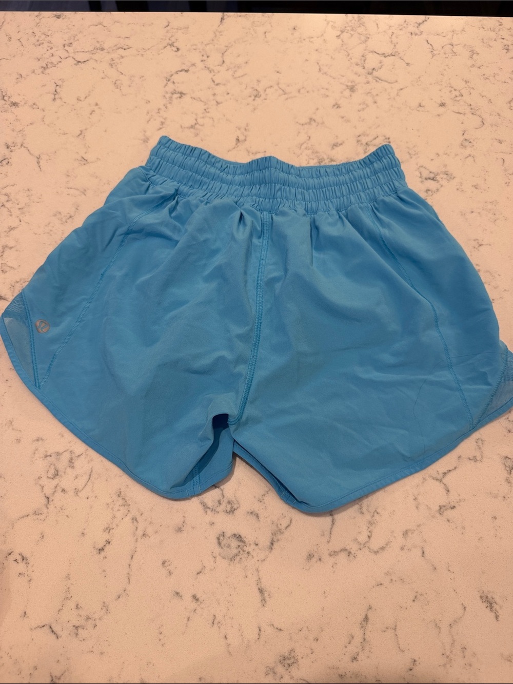 lululemon athletica Sky Blue Hotty Hot Shorts